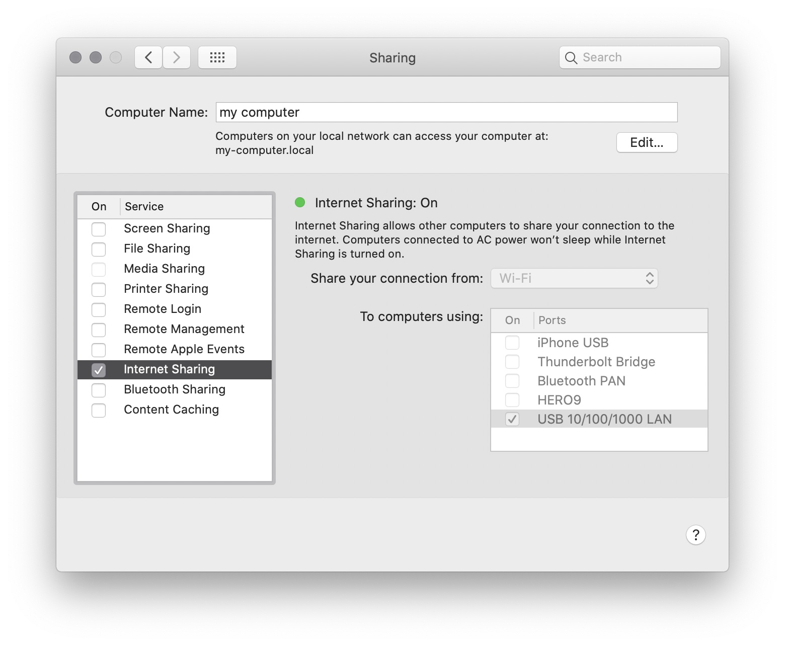 transfer files from mac to pc ethernet cable