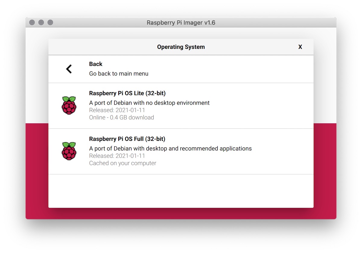 raspberry pi how to install os